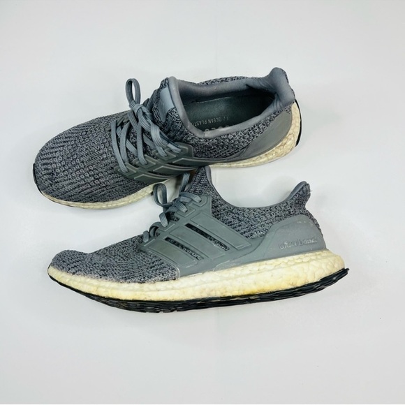 Adidas DNA Gray UltraBoost 4.0 Running Sneakers 10.5